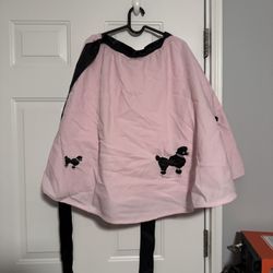 Pink and Black Poodle Skirt