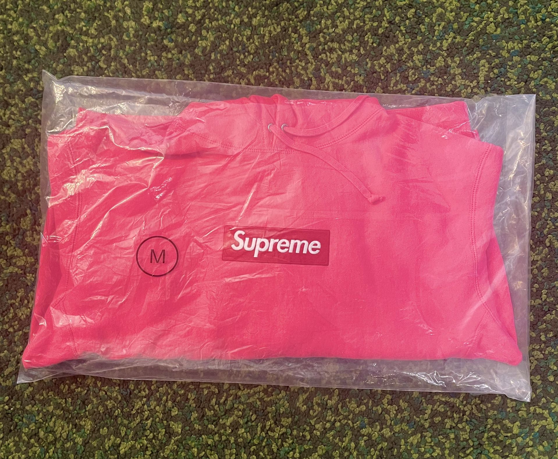Supreme Box Logo Hooded Sweatshirt (FW25) Pink M Medium
