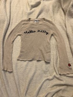 Hello Kitty Knit/Crochet Long Sleeve