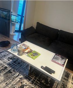 Like new black couch