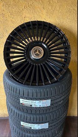 20" Gloss Black Aftermarket Wheels. 5x112 Fits (Mercedes,BMW,) Other Models.