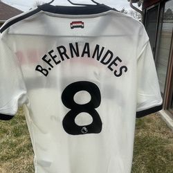 Adidas Manchester United Bruno Fernandes authentic match jersey large