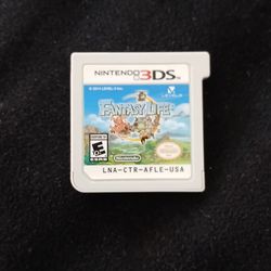 Nintendo DS Fantasy Life Video Game