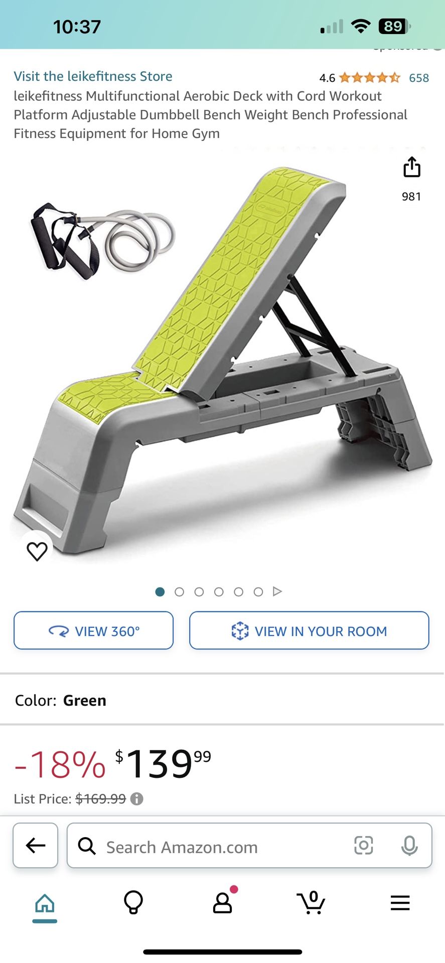 Leikefitness multifunctional aerobic deck hotsell