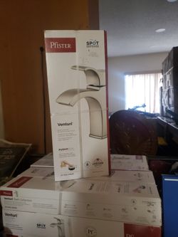 80 Units Venturi PFISTER FAUCET 60 EACH ONO AND 80 W INSTALATION