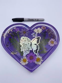 Heart resin tray