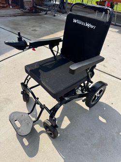 WheelWavi Electric Foldable Wheelchair
