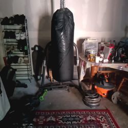 Punching Bag And Stand 