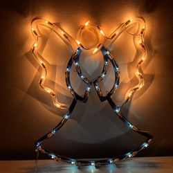 ✨ Impact Innovations Lighted Angel Window Silhouette W/Box🪽Read Full Description Below🪽