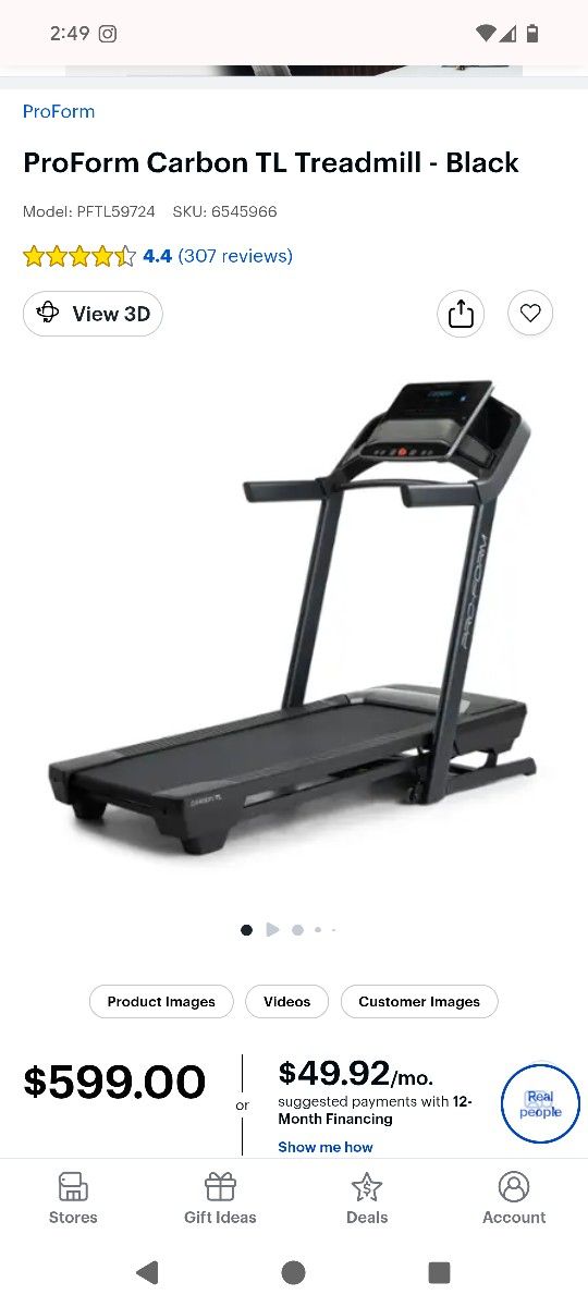 Proform Treadmill