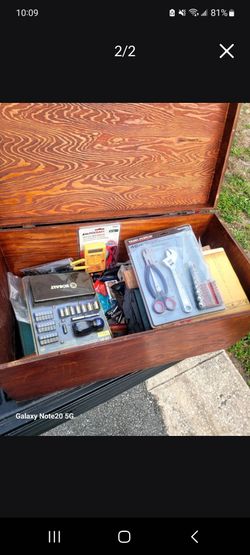 Chest Crate and tools