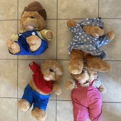 Berenstain Bears Plushies Stuffed Animals VINTAGE