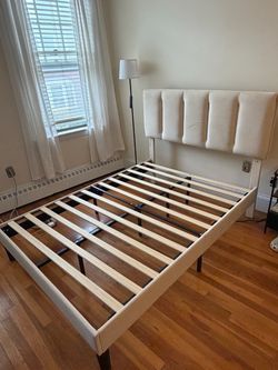 Full Sized Bed Frame & Mattress