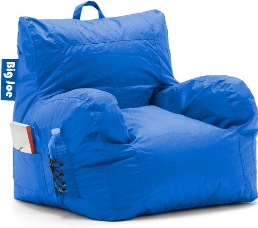 Big joe dorm bean bag chair Blue
