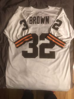 throwback jim brown jersey