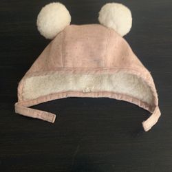 Super Cute Babygirl Warm Beanie with Ears 0-6 months