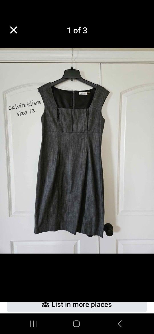 Womens Size 12 Calvin Klien Dress