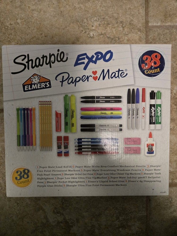 Sharpie Expo Paper Mate Kit