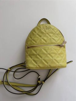 Kate Spade Quilted Leather Mini Backpack