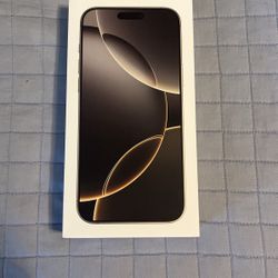 iPhone 16 Promax 256gb Natural Titanium 