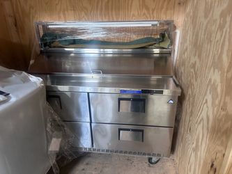 Turbo air tst sandwich prep table