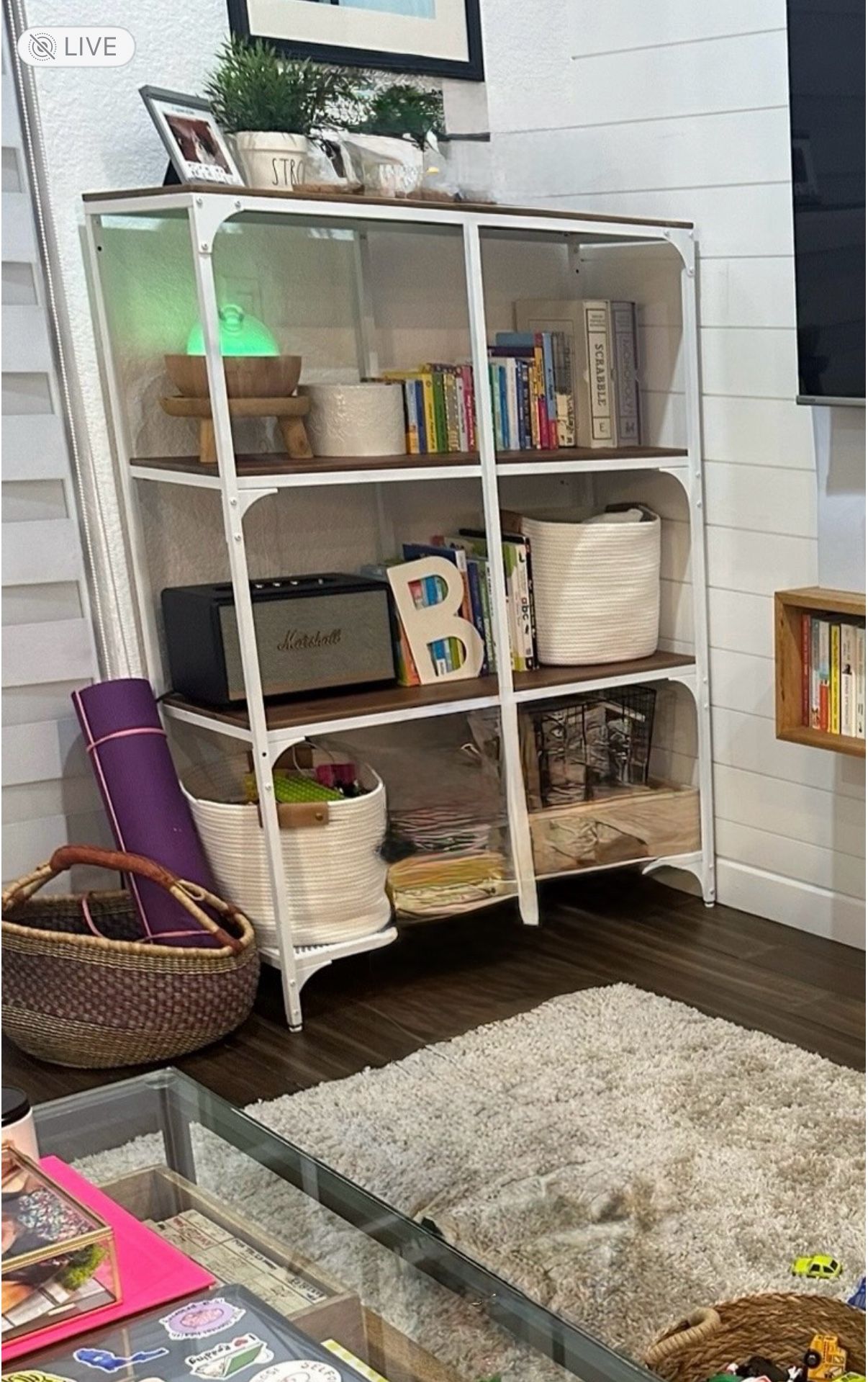 Farmhouse  Bookcase - Industrial 