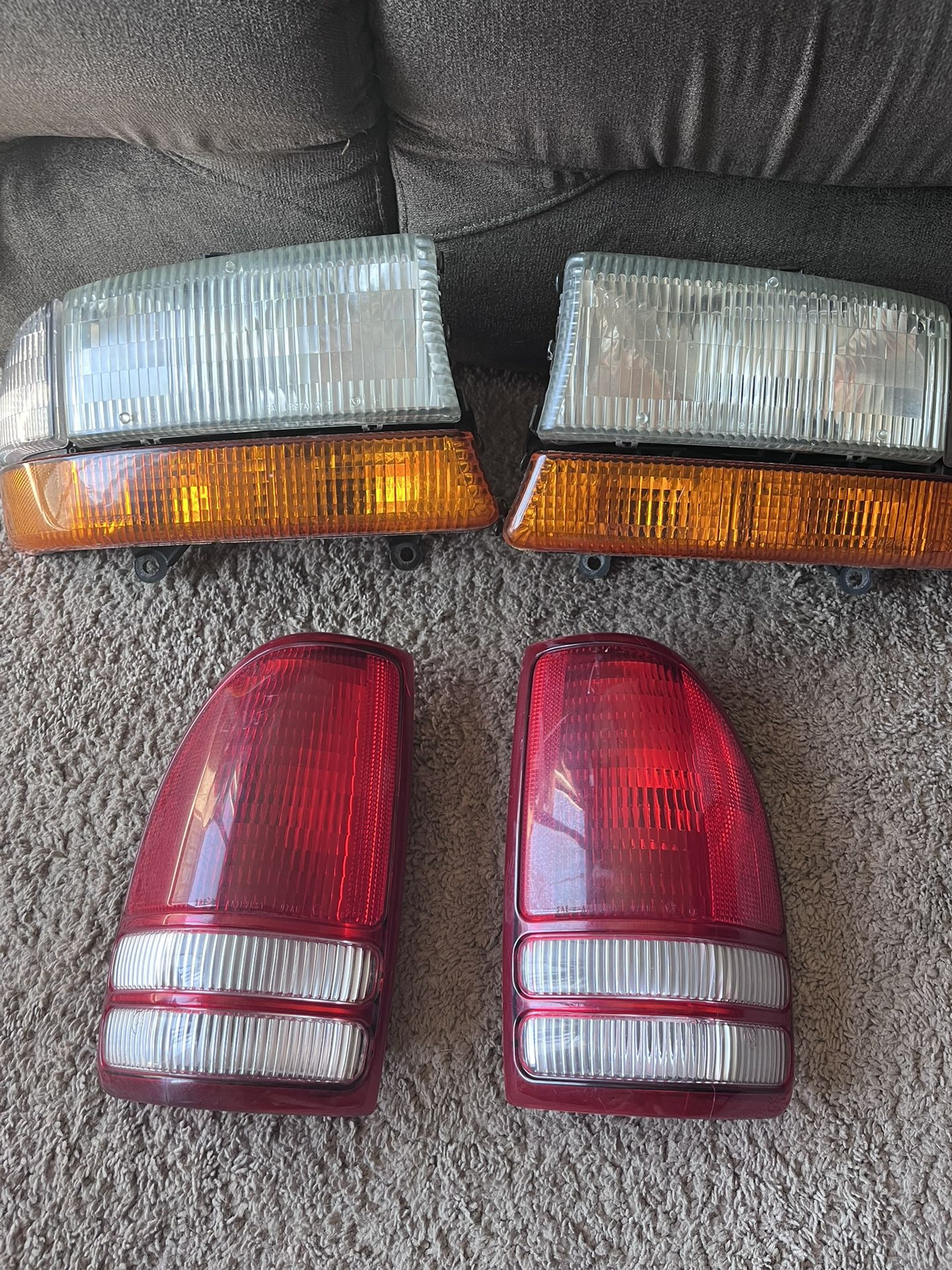 2002 Dodge Dakota Headlights And Tail Lights Factory