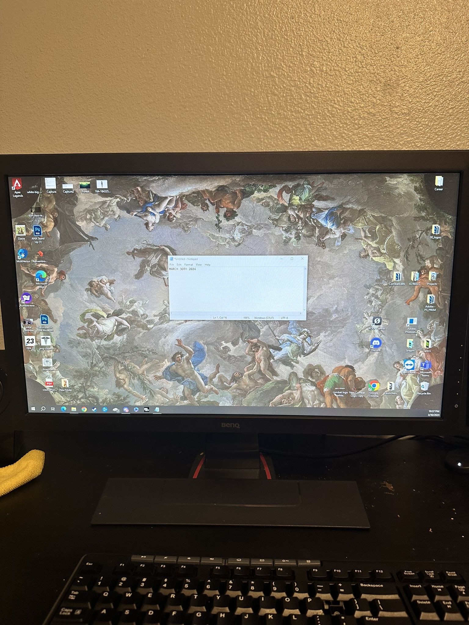 Gaming monitor For Sale. BenQ Zowie