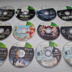 Xbox 360 Disc Only Lot C - Trading For 6" & 7" Action Figures