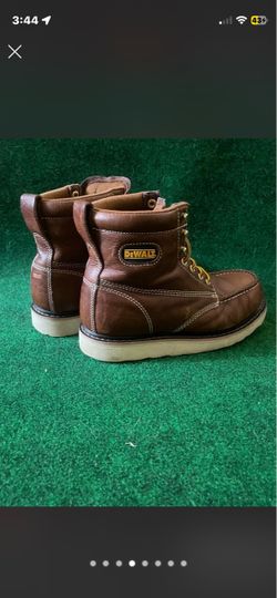 DeWalt Brown Leather Work Boots Men’s 9.5