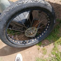 26x4.0 Modus Fat Boy Front Tube Tire Rim