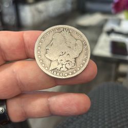 1984 Morgan dollar silver