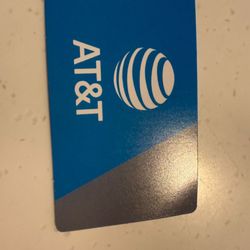 AT&T With $50 Balance On It 