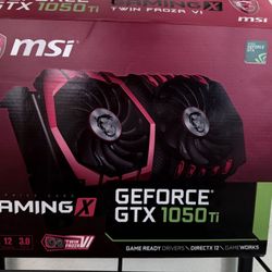 MSI       GEFORCE GTX 1050 Ti 