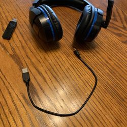 NO DONGLE Turtle Beach S700 Gen 3 Wireless Gaming Headset Blue Headset Only