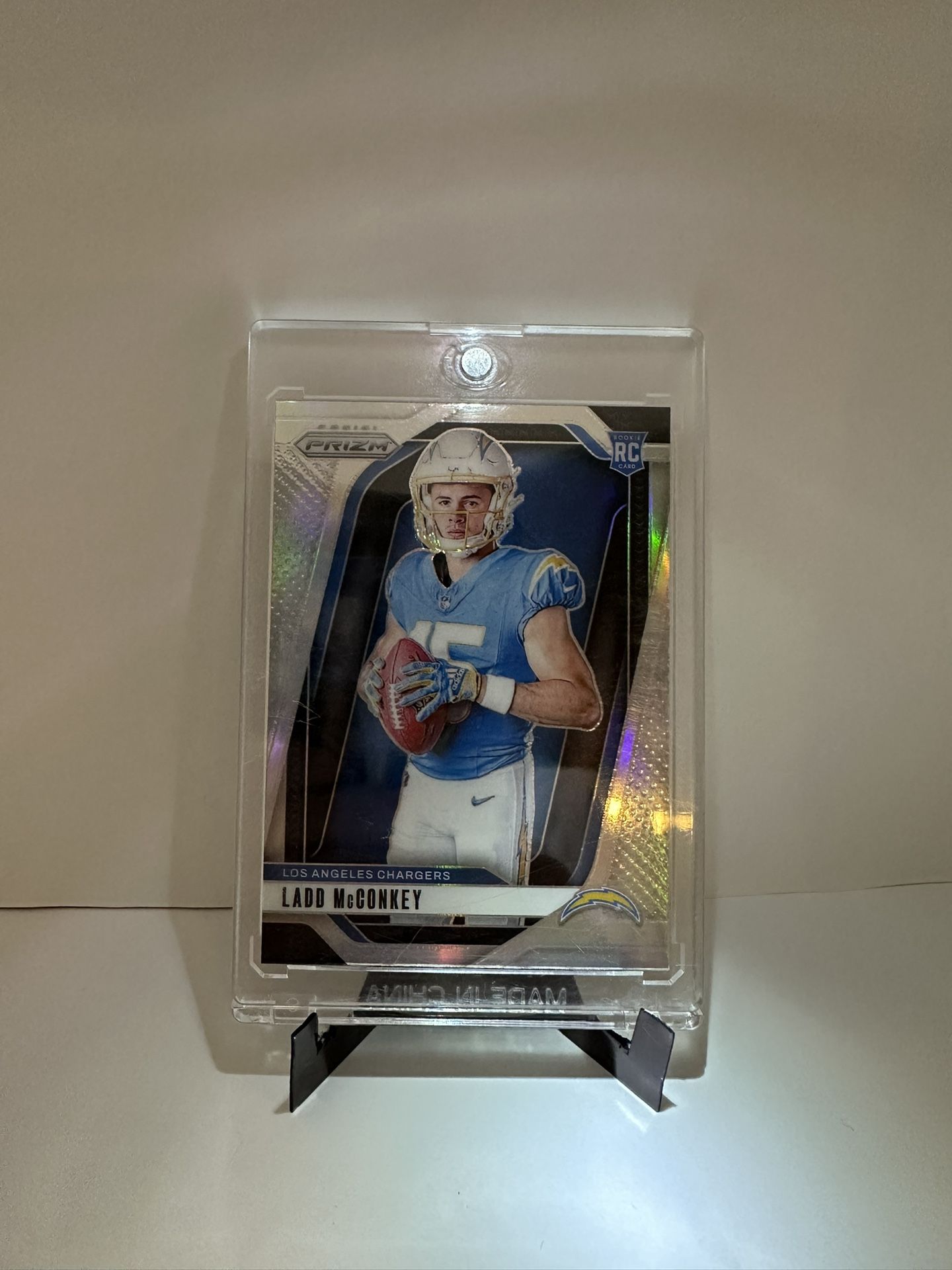 2024 Panini Prizm Football | LADD McCONKEY | SILVER VARIATION