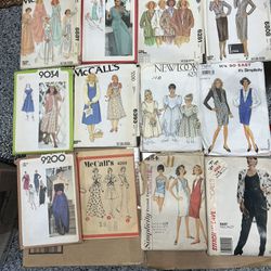 65 Vintage Sewing Patterns , See All Pictures 
