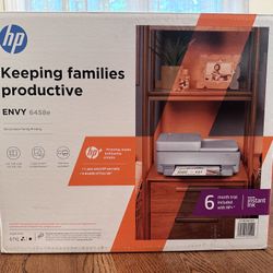 HP ENVY 6458e Wireless Color All-in-One Inkjet Printer