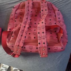 mcm bag pink