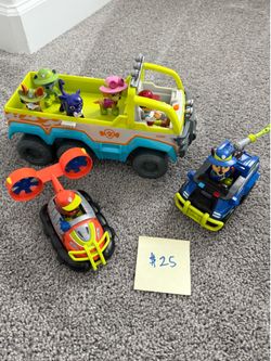 Paw Patrol and PJ Mask Towers and Vehicles