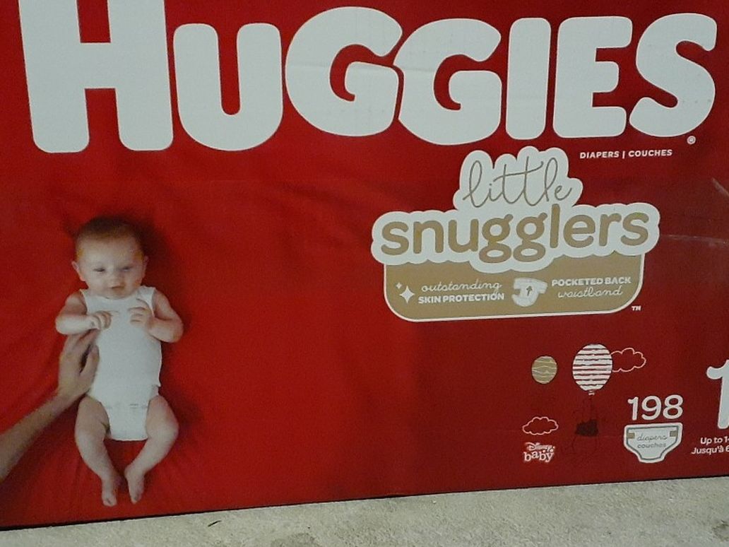 Huggies Little Snuggles Size 1 Diaper