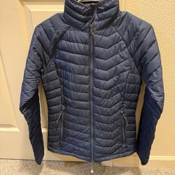 Columbia Women’s Omni-Heat Lightweight Puffer Jacket – XS – Navy – Excellent Condition
