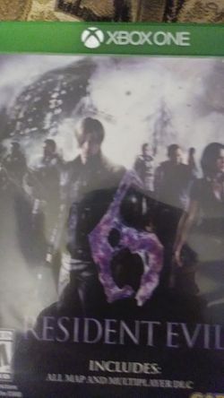 Resident evil xbox one game