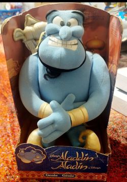 Vintage Disney's Aladdin Genie Stuffed Plush
