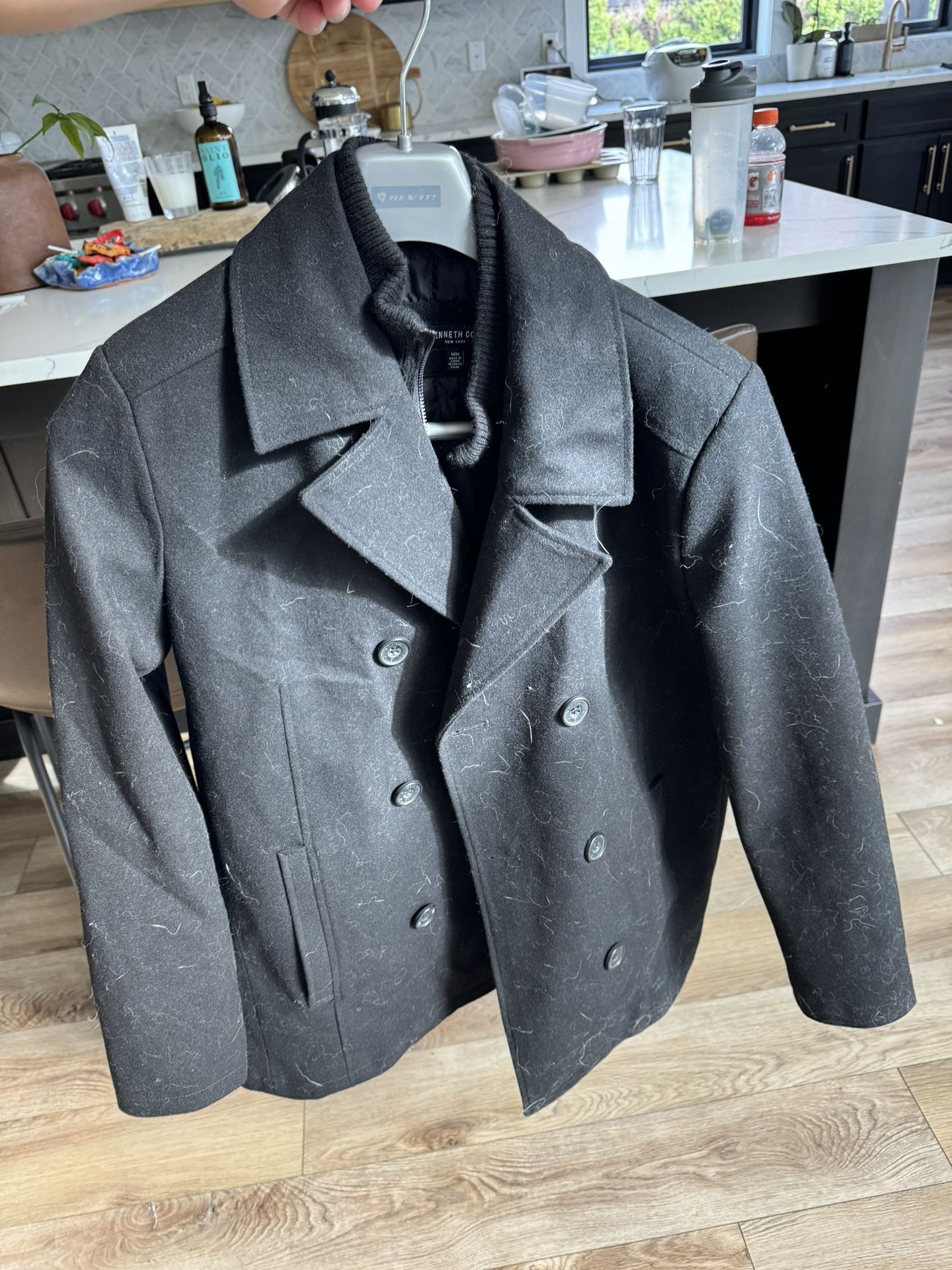 Men Wool Jacket Kenneth Cole