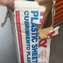 Husky Plastic Sheeting Black