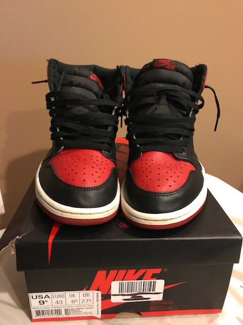 Bred toes 9/10