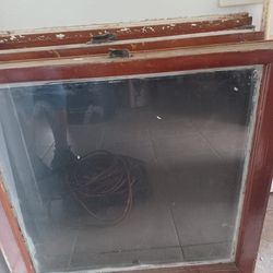 1950's Window  Vintage  Sash Top.and Bottoms