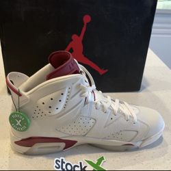 Air Jordan 6 Retro 'Maroon 11 1/2