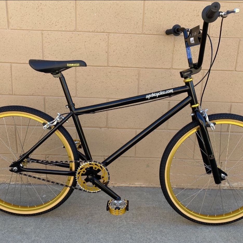 26” OG Pro Fire By SgvBicycles $599  Black Gold